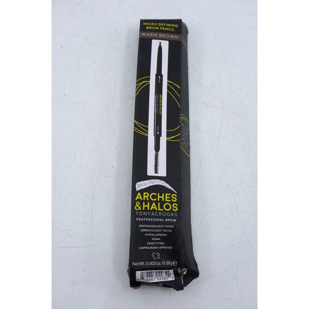 Arches and Halos Micro Defining Brow Pencil -0.003oz Warm Brown